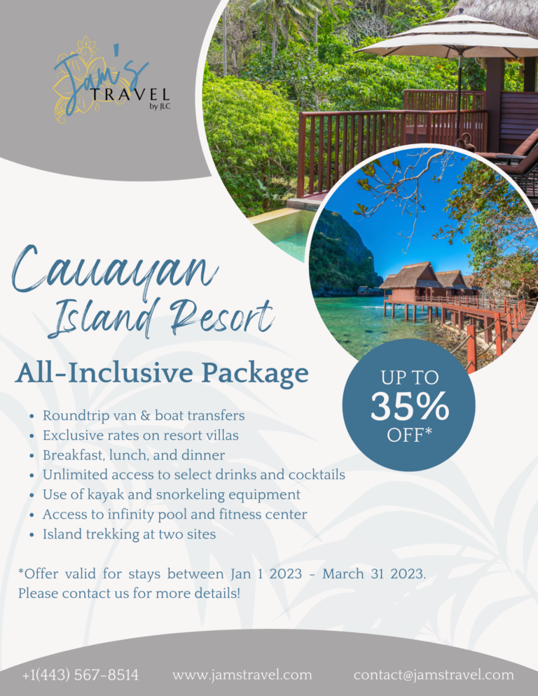 Cauayan Island Resort All-Inclusive Package